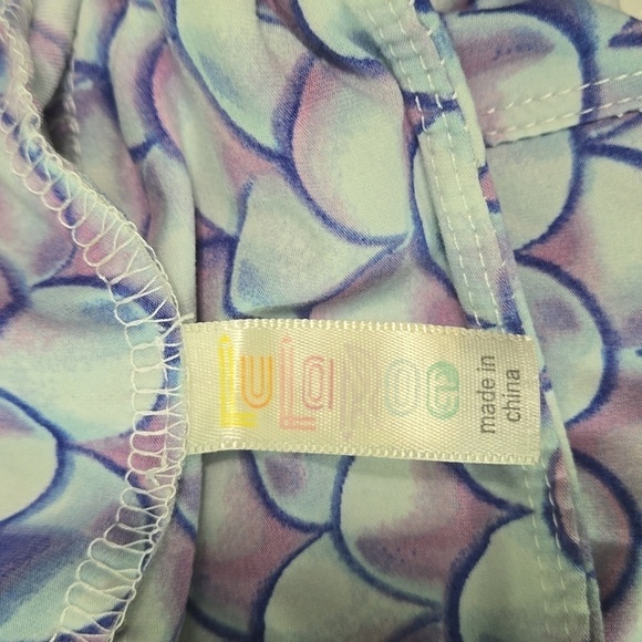 LuLaRoe Mermaid Leggings EUC - Picture 5 of 6